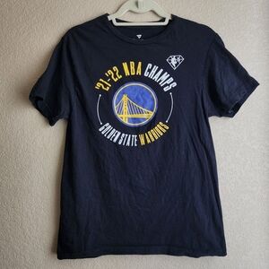 Golden State Warriors 2021-2022 NBA Champions Black Fanatics T-Shirt Size M